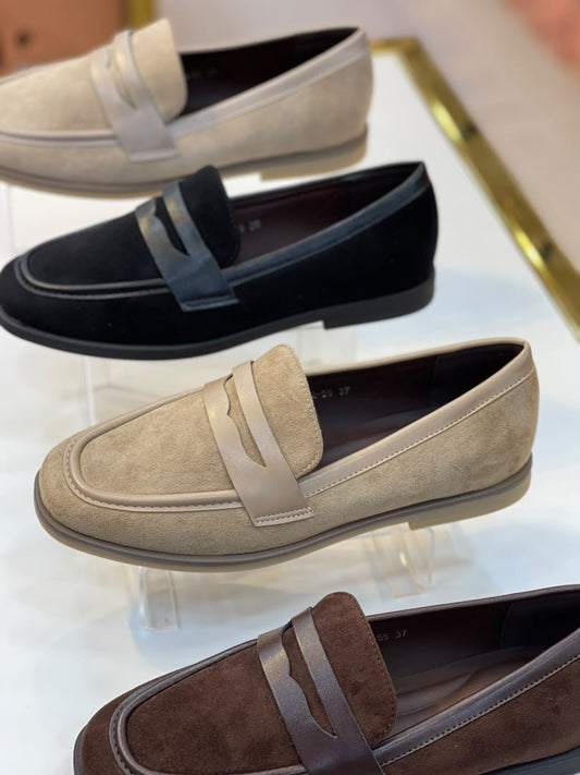 Mocassin en daim JM302-55